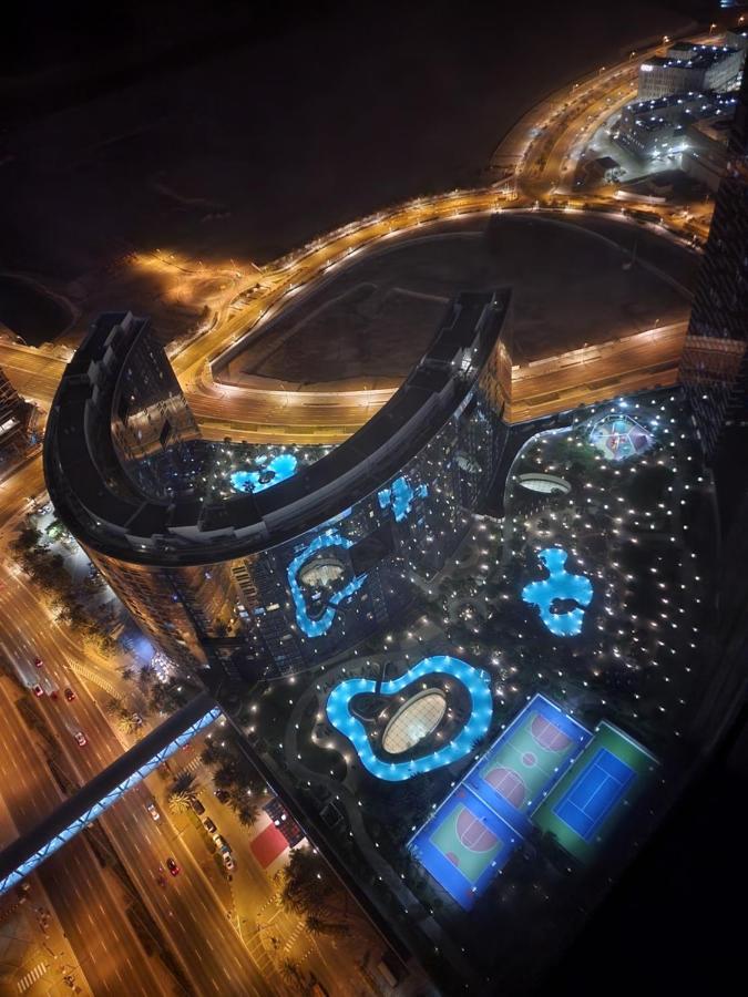 Cozy 1Br In Iconic Tower Apartment Abu Dhabi Luaran gambar