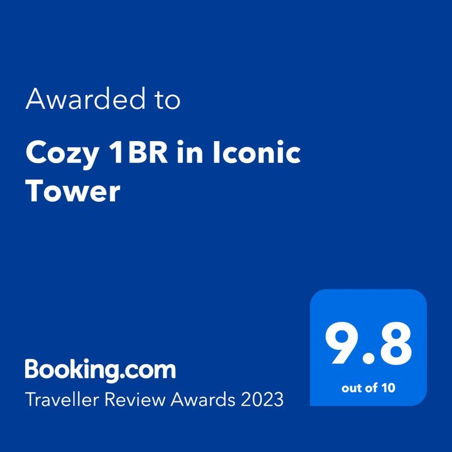 Cozy 1Br In Iconic Tower Apartment Abu Dhabi Luaran gambar
